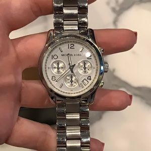 Silver Michael Kors Watch